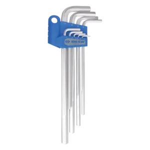 طقم الن  كى 9 قطع مسدس  طويل  H10-H1.5 ملم