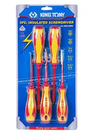 طقم مفكات 5 قطع عازل